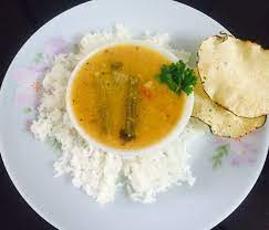 Rice With Sambar