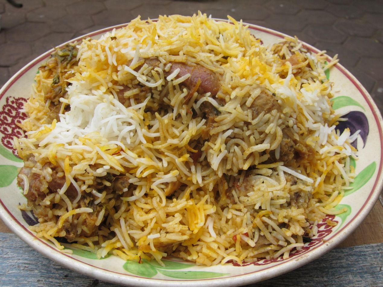 Mutton Biryani (1 kg mutton & 1.5 kg rice) Serves 6 to 8