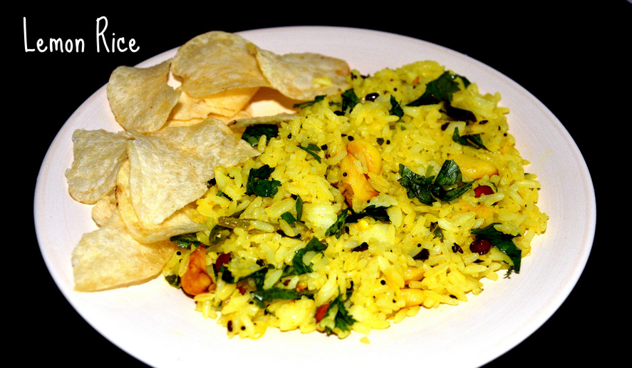 Lemon Rice with chips