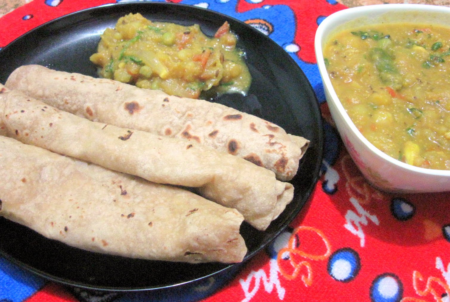 Chapathi With Curry