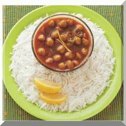 Punjabi Chole with Rice