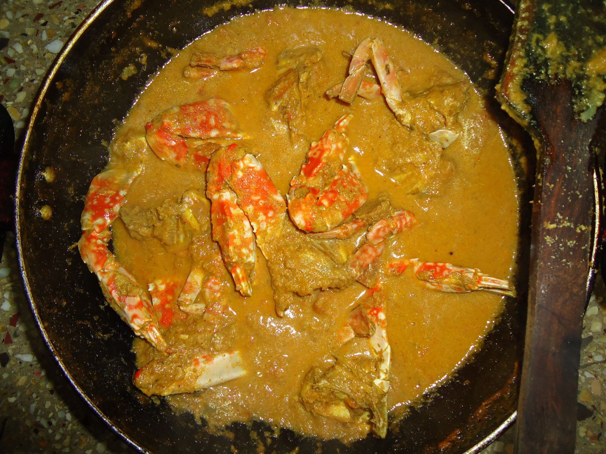 Crab masala