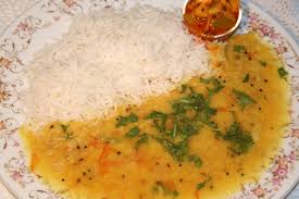 Dal Tadka with Rice