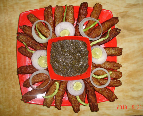 chicken seekh kabab