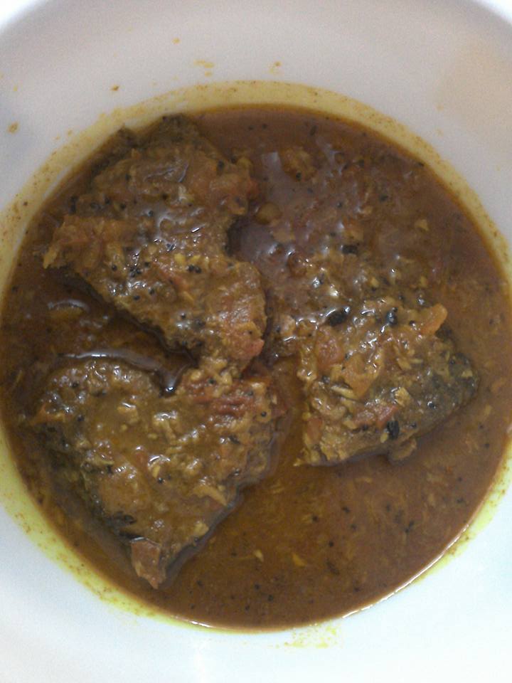 Rohu curry