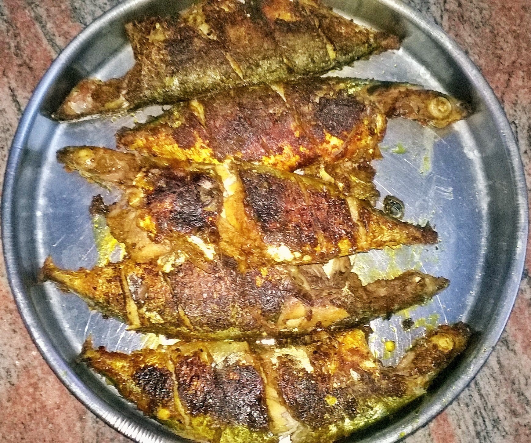 Mackerel fish fry