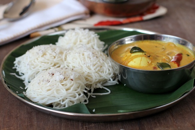 idiyappam with curry