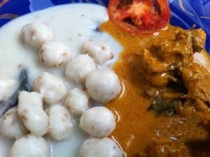 Kerala pidiyum & curry