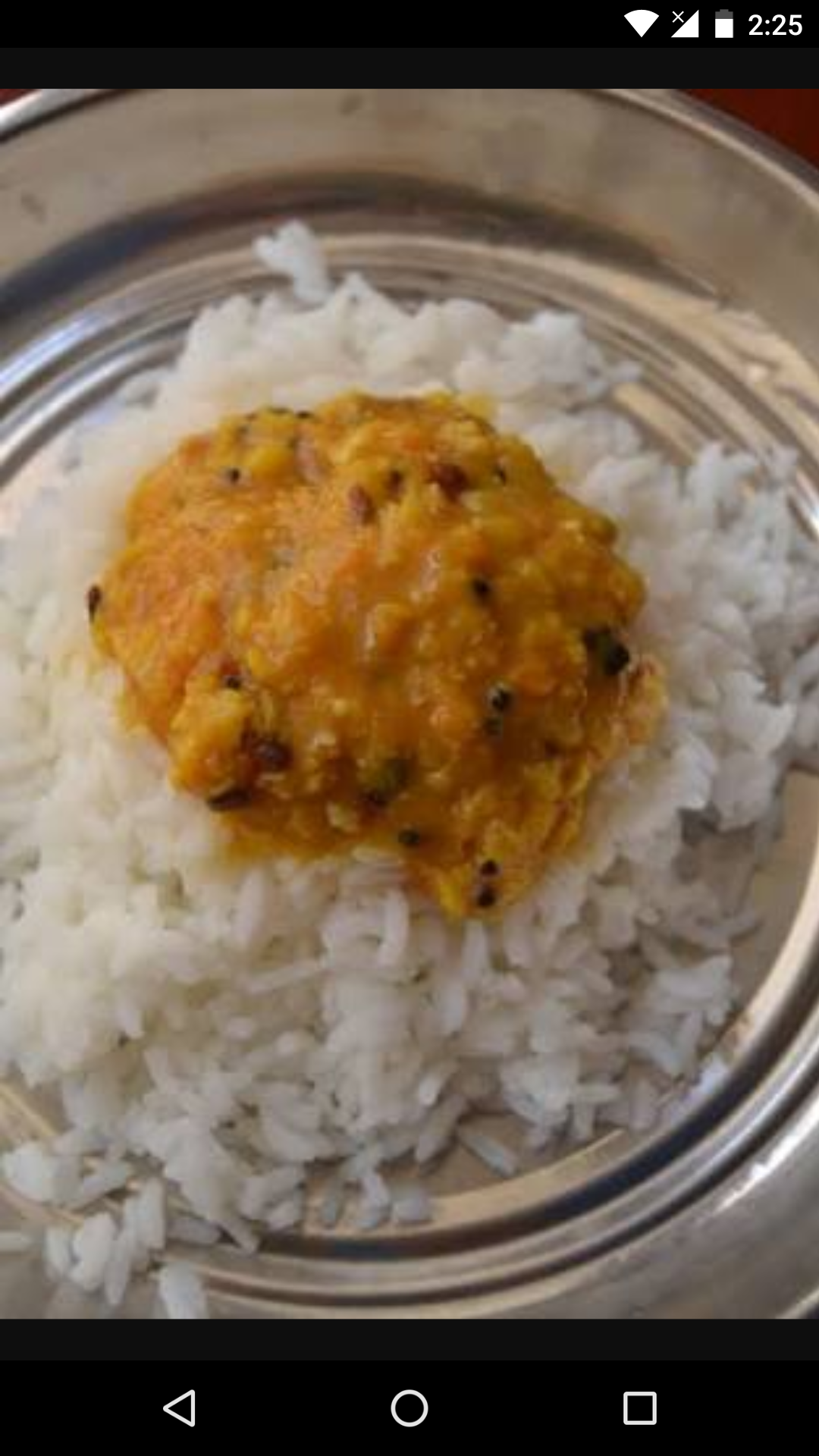 Rice and dal