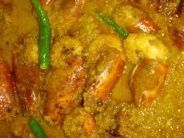 Bagda Chingri Malai Curry