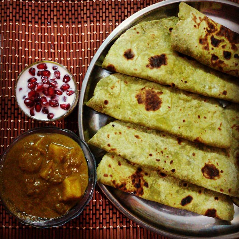 Roti/Chapathi with Gravy