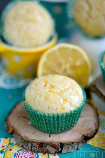 eggless lemon muffins/cupcakes