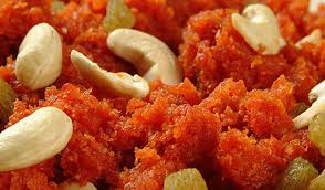 Carrot(Gajar) ka Halwa with dryfruits.