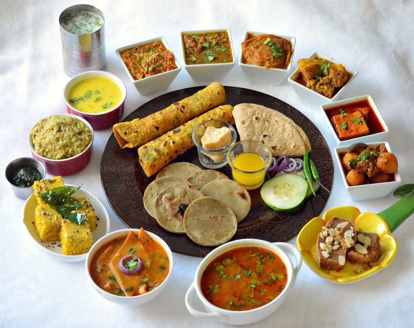 Gujarati Thali | Indian Food Taste
