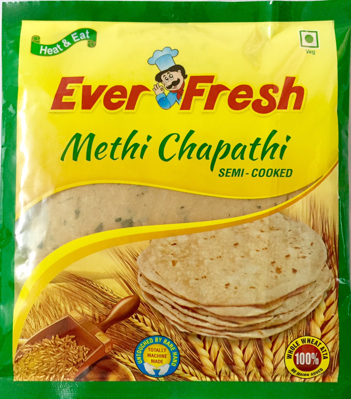 Ever Fresh Methi Chapathi