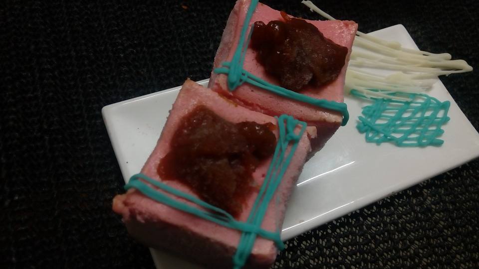 rhubarb cheese cake