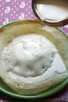 Aappam with coconut Milk