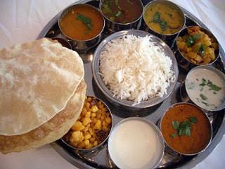 South indian meals