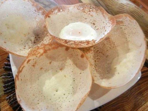 APPAM 2 NOS WITH CHICKEN PAL CURRY