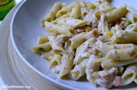 pasta farm house (chicken n cheese) (white sauce)