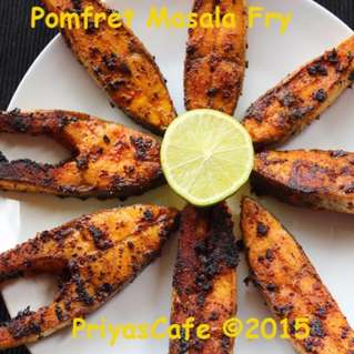 Spicy Pomfret Shallow fry