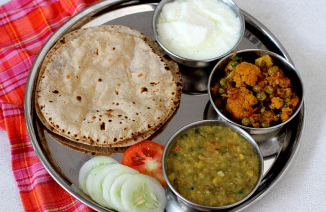 North Indian Meals for 2